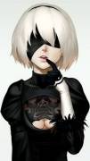 2B doing nothing but being perfect