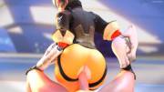 Tracer Riding that Cock [CakeofCakes]