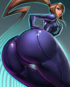 Samus' New Suit Gets Lots Of Attention. 