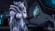 Saryn tries out the "primed breasts" mod