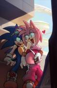 Amy's Sonic Riders [sy noon, watatanza]
