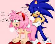 Sonic and Amy [Randomguy999]