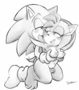 Amy &amp; Sonic [Senshion]