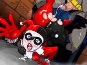 Harley caught and punished (Kibazoku)