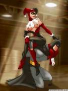 Harley Quinn Gives A Gift To Her Puddin' (japes) [Batman]