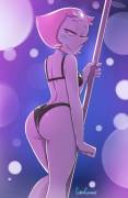 T H I C C Stripper Pearl (with a nude alt in the comments)