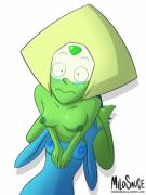 Peridot Gets Licked In A New Place