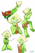 A day in the life of Peridot [1 BDSM pic, out of 5]