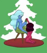 A Ruby and Sapphire Christmas