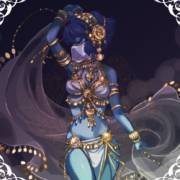 Belly Dancer Lapis Lazuli