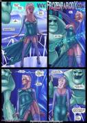 Elsa &amp; Jack Frost Comic