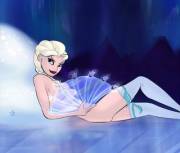 The cold really doesn't bother Elsa anyways (McKrakenHF)