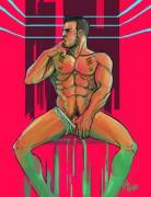 [Gay] Jimmy Vega, the stripper.