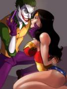 Wonder Woman x Joker(tinkerbomb)