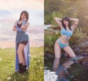 FF8 - Rinoa Heartilly ON/OFF by Ri Care (via r/cosplayonoff)