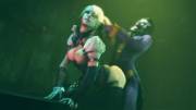 Harley Quinn Being Loved by the Joker / 3D, CG