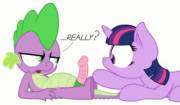 Twilight does some Science! To Spike