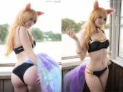[Self] Front or Back? Which view of Ahri do you like more? ~ by Mikomin