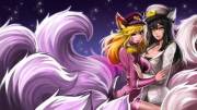 Can you guys handle Girl's Generation Ahri and Popstar Ahri in one picture?