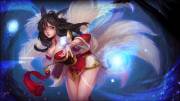 Ahri about to throw a charm