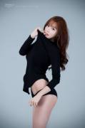 [Choi Seul Ki] 2015.2.8 - Gorgeous Seul Ki In Black Shirt &amp; Panties