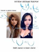 Just killed a bit of time by making this handy guide on how to tell the difference between me and Brenda Song lol