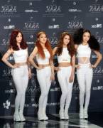 KARA (Youngji, Gyuri, Seungyeon &amp; Hara) in all white