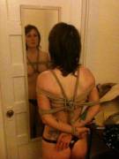 Humiliated, bound and [f]orced to face myself.