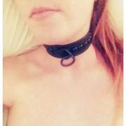 {F}resh to the BDSM world. What does Reddit think of my {f}irst collar and lead?