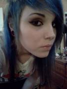 I jimmied into my facebook, therefore, s requested, more Blue Haired Pale Girl