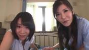 Anri Okita and Kaho Shibuya  Creampie Life With 2 Wives With Big Tits