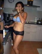 Drinking while cooking