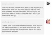 White Chick Destroys the Asian Penis Myth! Puts All Non-Asian Male Losers in Their Place by Saying She Prefers Asian Men!