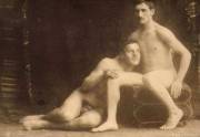 19th century nude male couple