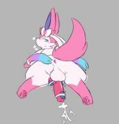 This Sylveon seems to want something... [bargglesnatch-x1]