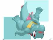 Totodile Showing Off