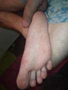 Feet and dick