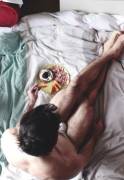Eating in bed