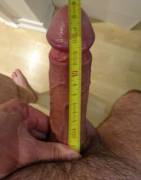 Just over 6 inches - average?
