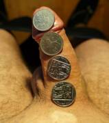 40 pence (or one dollar!) of penis