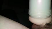 Ending of a fleshlight session (with audio)