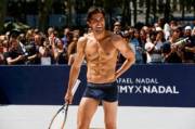 Ali Akman on a charity tennis game for Tommy Hilfiger