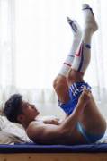 Legs in the air. Readying for some practice. (xpost from /r/GuysInHighSocks)