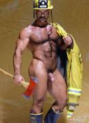 Classic icons: Rusty Jeffers a.k.a. Carl Hardwick as a firefighter