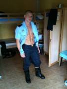 Hot Firefighter from France