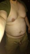 I'm chubby and naked in public!