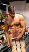 That photoshoot of Killian Belliard in the food aisles is the gift that keeps on giving