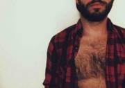 who likes plaids and chest hair?