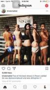 Jinx's ass via Trixie's Instagram