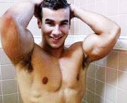 Guy in the shower